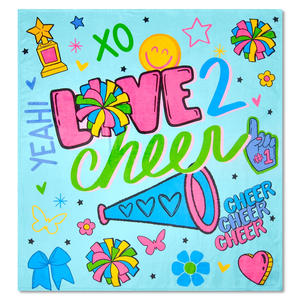 Corey Paige Cheer Plush Blanket