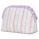 Forever Floral Oval Cosmetic Bag