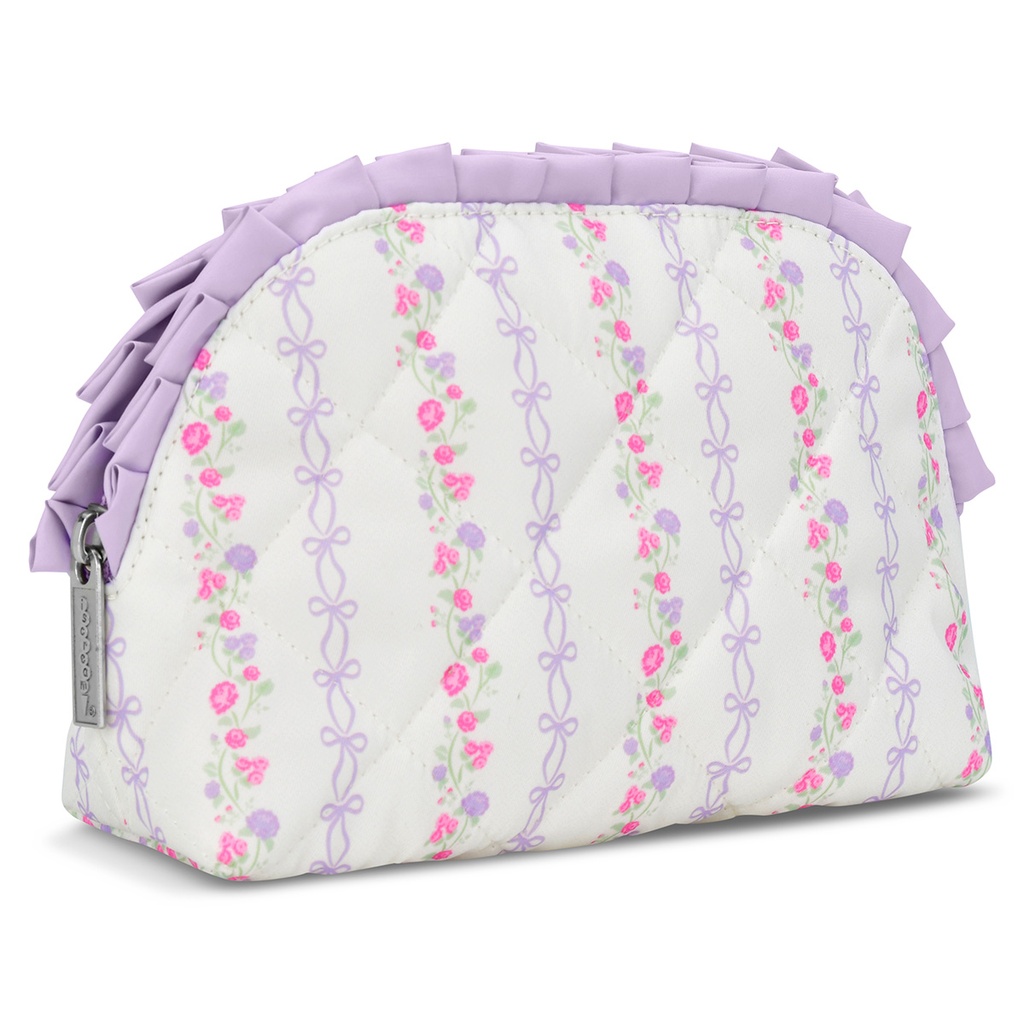 Forever Floral Oval Cosmetic Bag