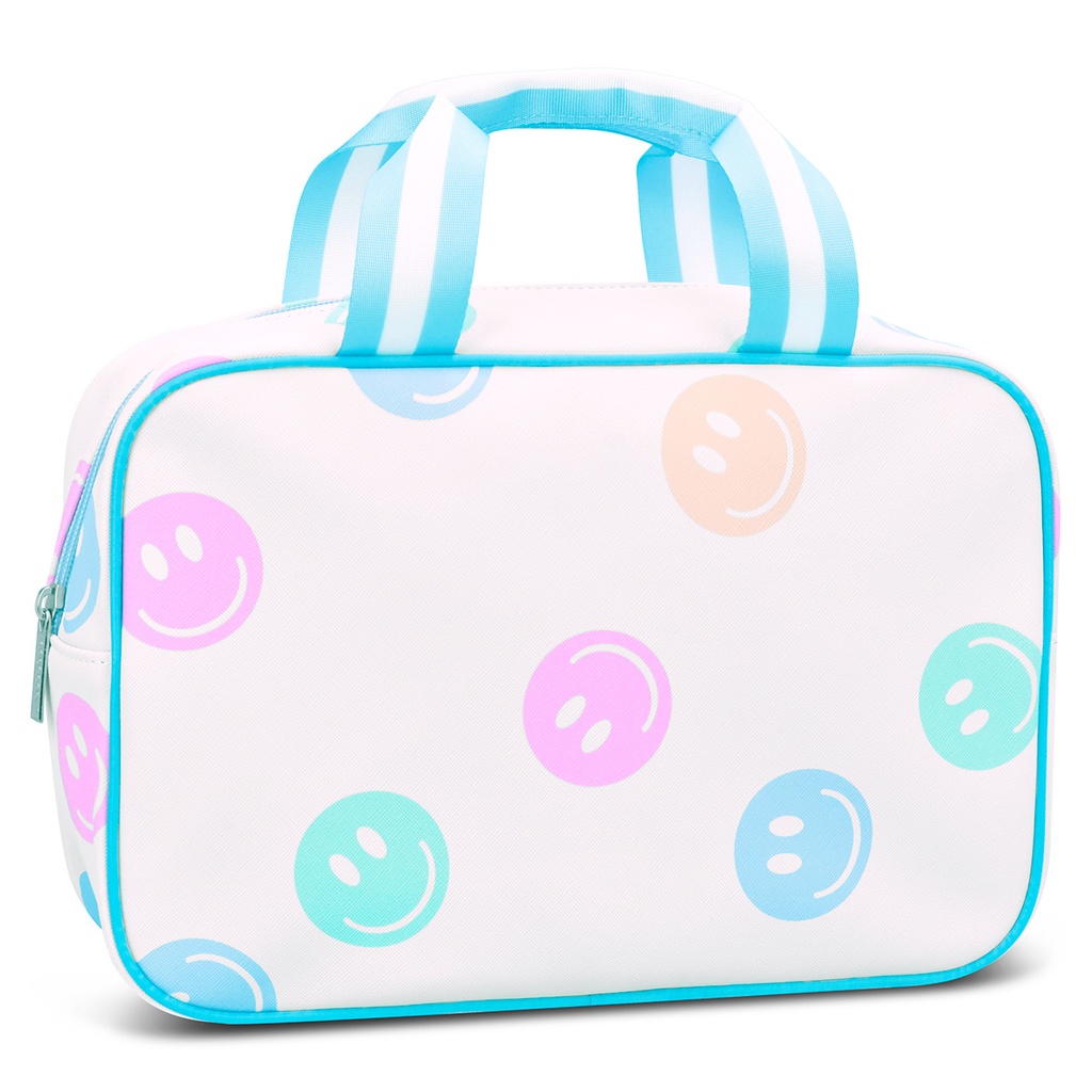Made You Smile Large Cosmetic Bag