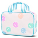 Made You Smile Large Cosmetic Bag