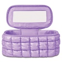 810-2377-LAVENDAR-SHINY-PUFFER-COSMETIC-CASE-FRONT-LG.webp