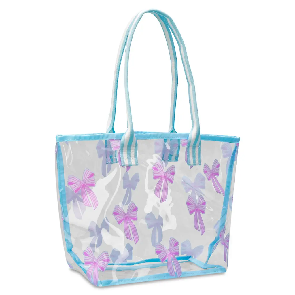 Spring Bows Clear Tote Bag - Thumbnail 2