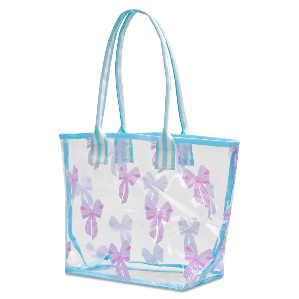 Spring Bows Clear Tote Bag