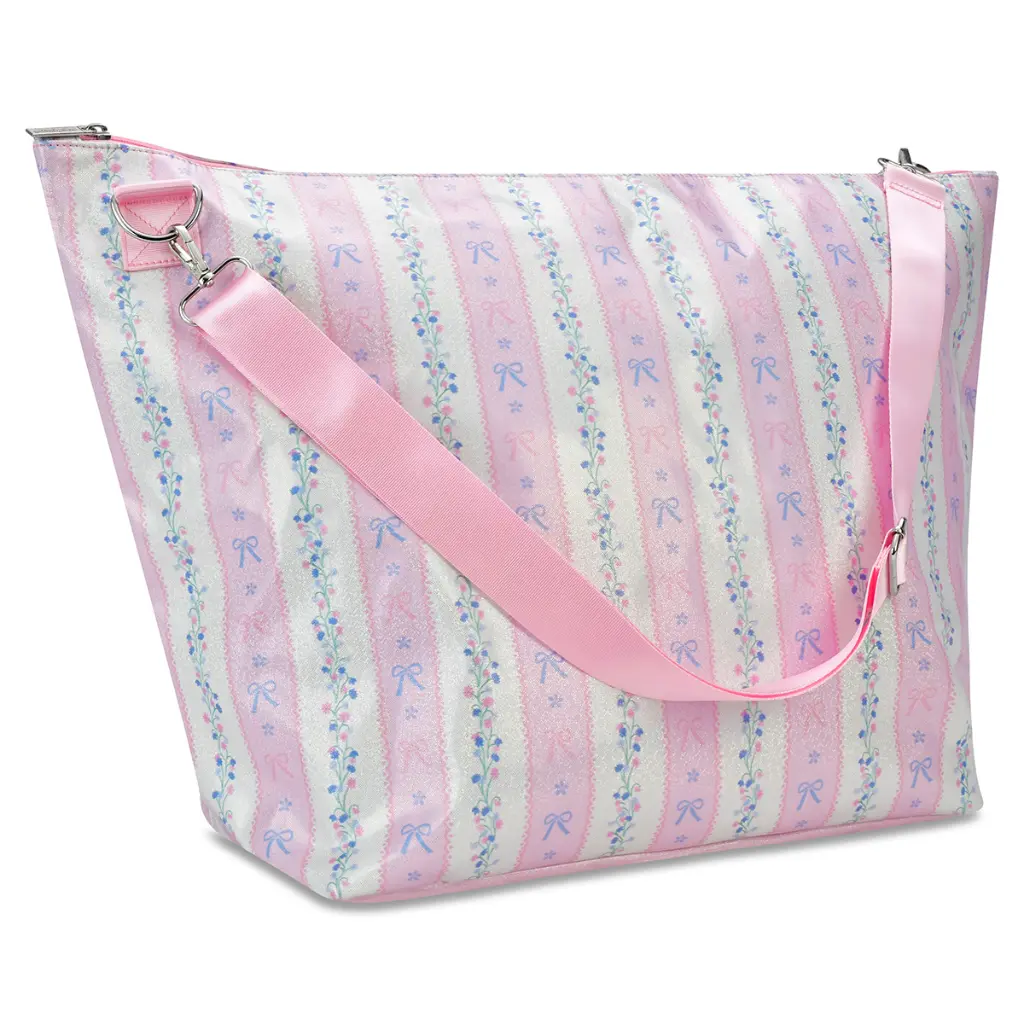 Floral Stripes Weekender Bag - Thumbnail 2