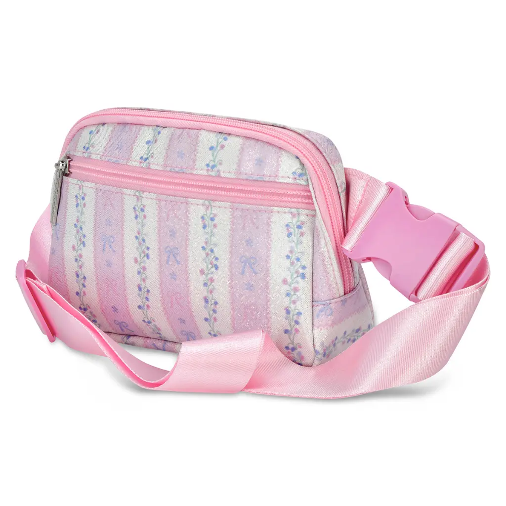 Floral Stripes Belt Bag - Thumbnail 3