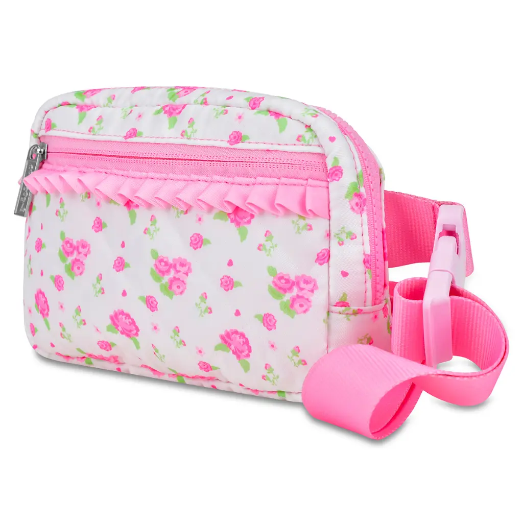 Pretty in Pink Ruffle Belt Bag - Thumbnail 2