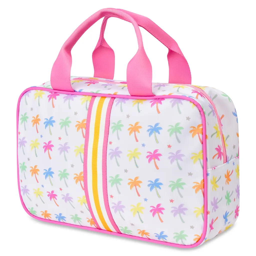 Palm Paradise Large Cosmetic Bag - Thumbnail 3