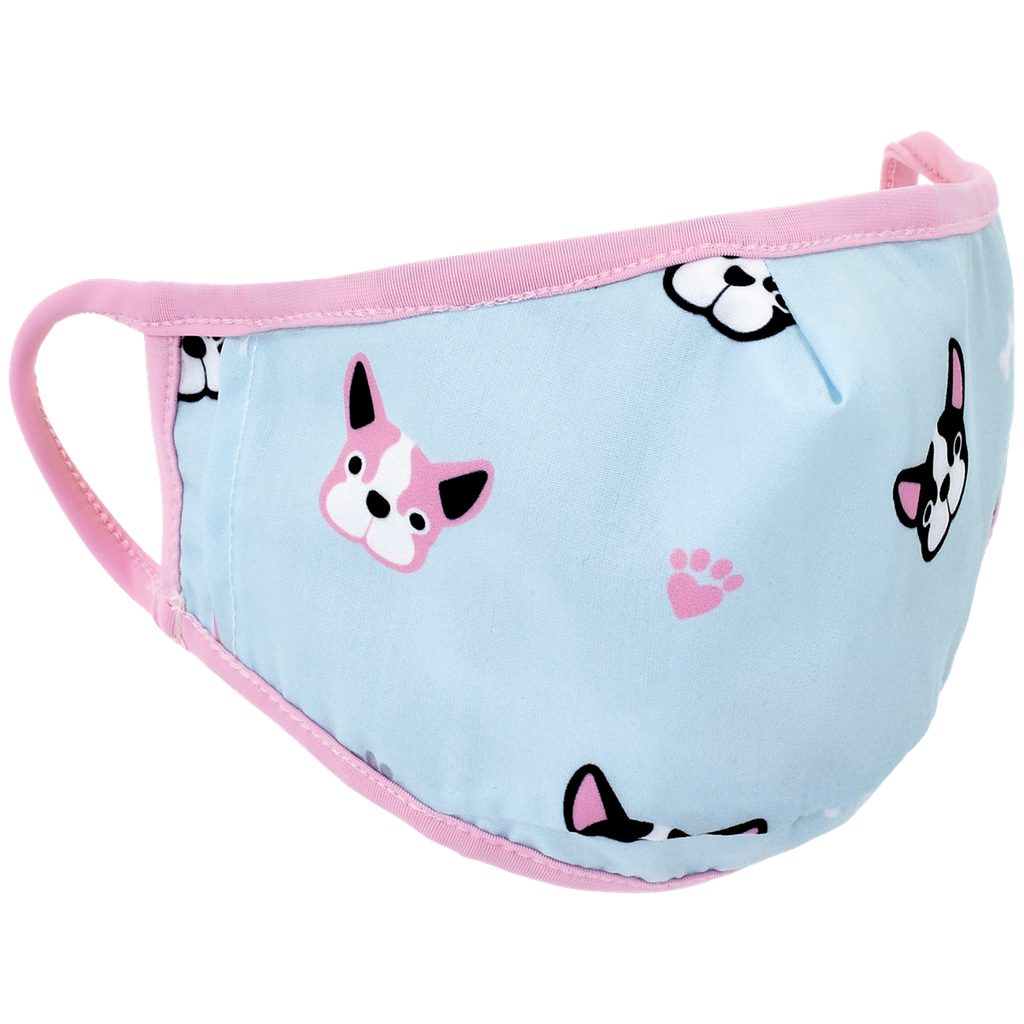 Frenchie Reversible Face Mask