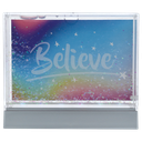 Color Changing Glitter Picture Frame