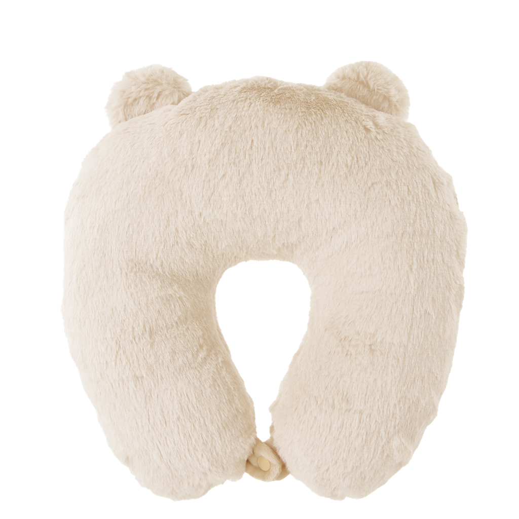 Bear Furry Neck PIllow