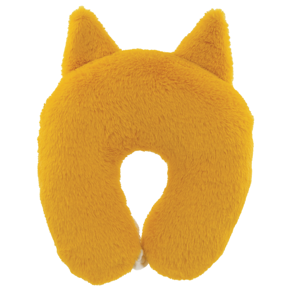 Corgi Furry Neck PIllow