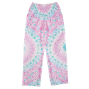 Silver Star Tie Dye Plush Pants