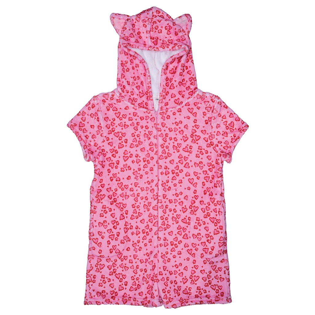 Silver Star Tie Dye Plush Romper
