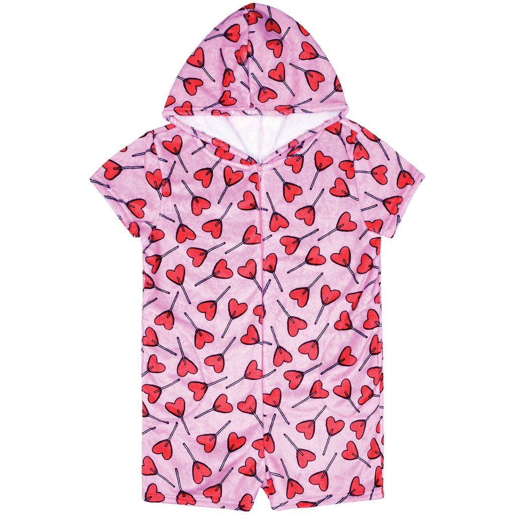 Silver Star Tie Dye Plush Romper