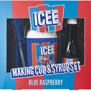 Icee Making Cup and Blue Raspberry Syrup Set