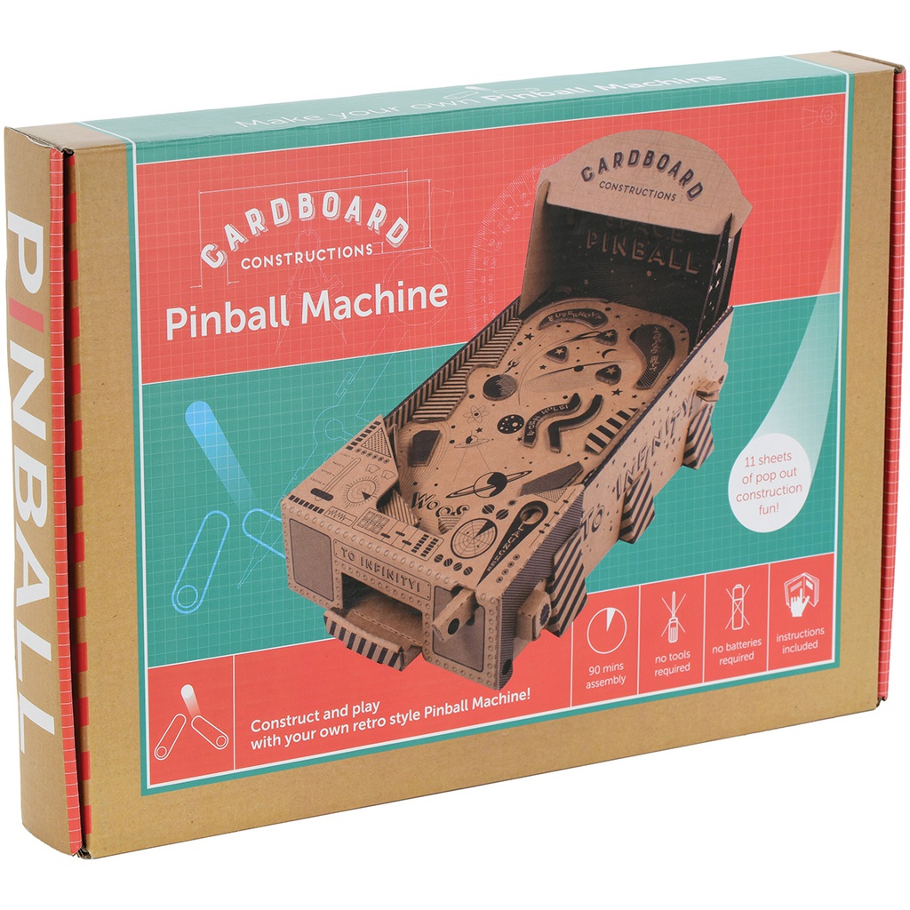 Make Your Own Cardboard Pinball Machine