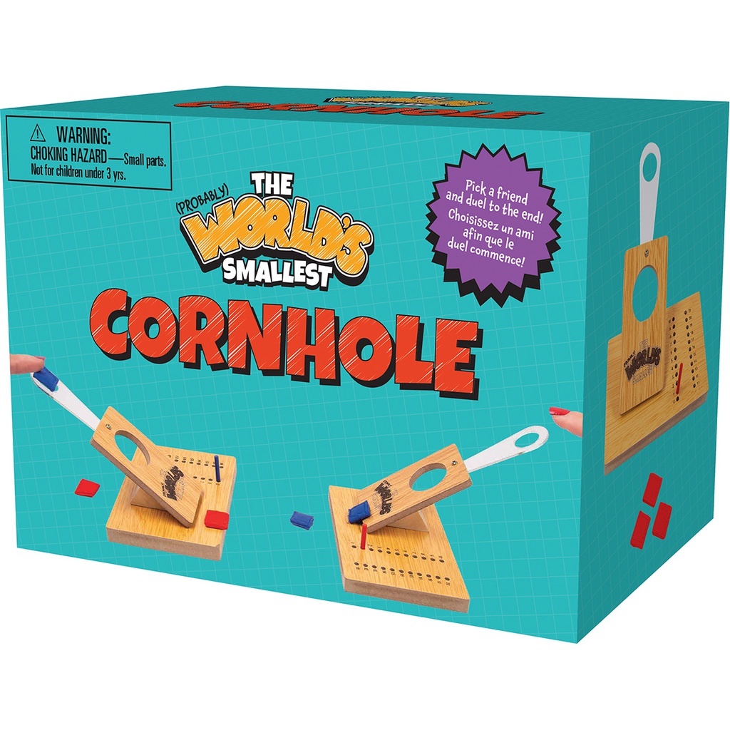 Probably World's Smallest Cornhole