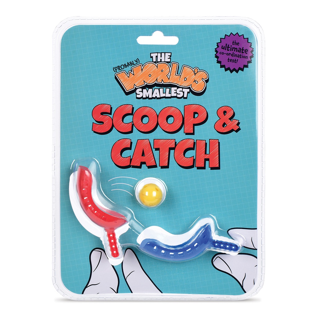 Probably World's Smallest Scoop & Catch