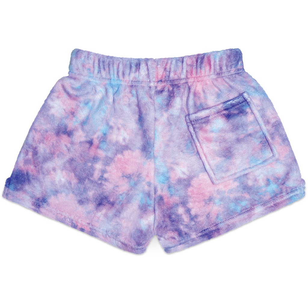 Purple Sky Plush Shorts