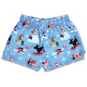 Merry Dog-Mas Plush Shorts