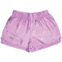 Whimsical Snowflakes Plush Shorts