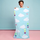 Cheerful Clouds Sleeping Bag