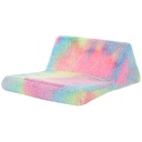 Rainbow Sherpa Tablet Pillow