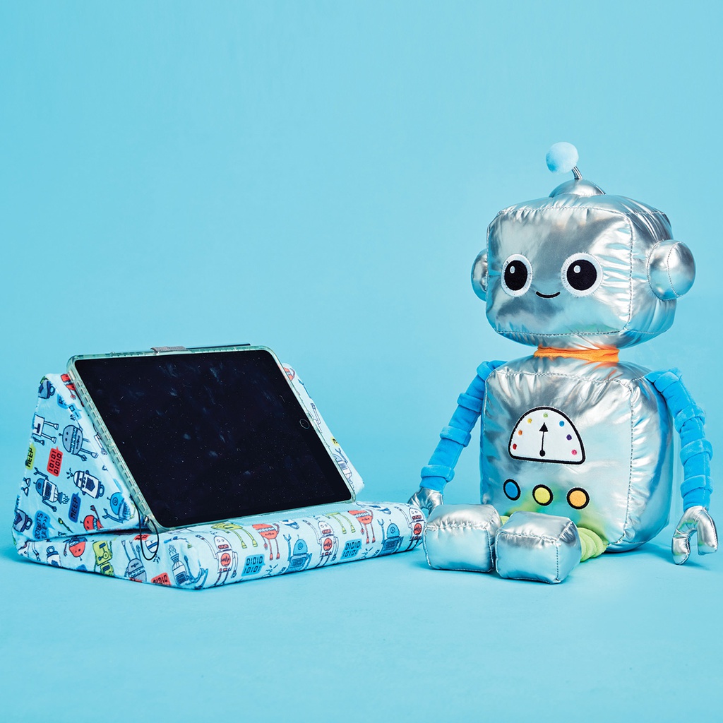 Robots Rule Tablet Pillow