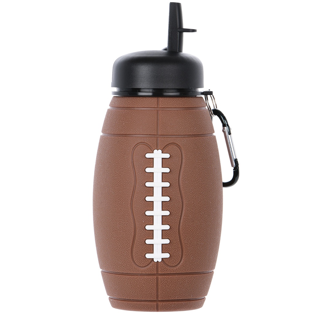 Football Collapsible Water Bottle
