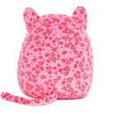 Lovely Leopard Cat Fleece Stuffed Animal Pillow