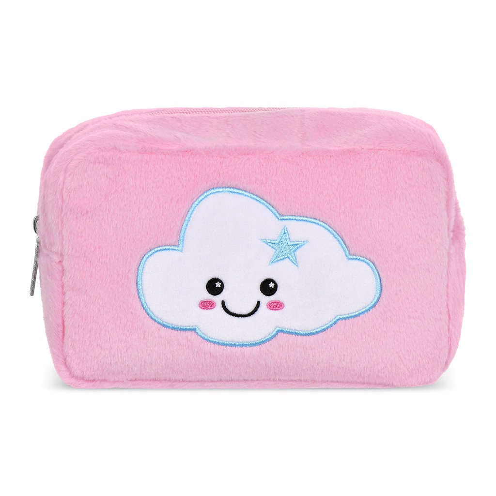 Cheerful Clouds Cosmetic Bag Trio