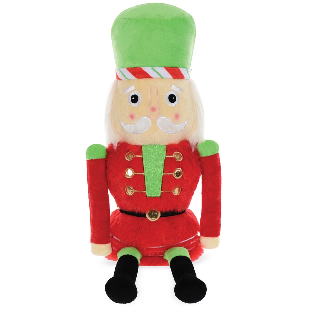 Xmas Nutcracker Furry &amp; Fleece Stuffed Animal