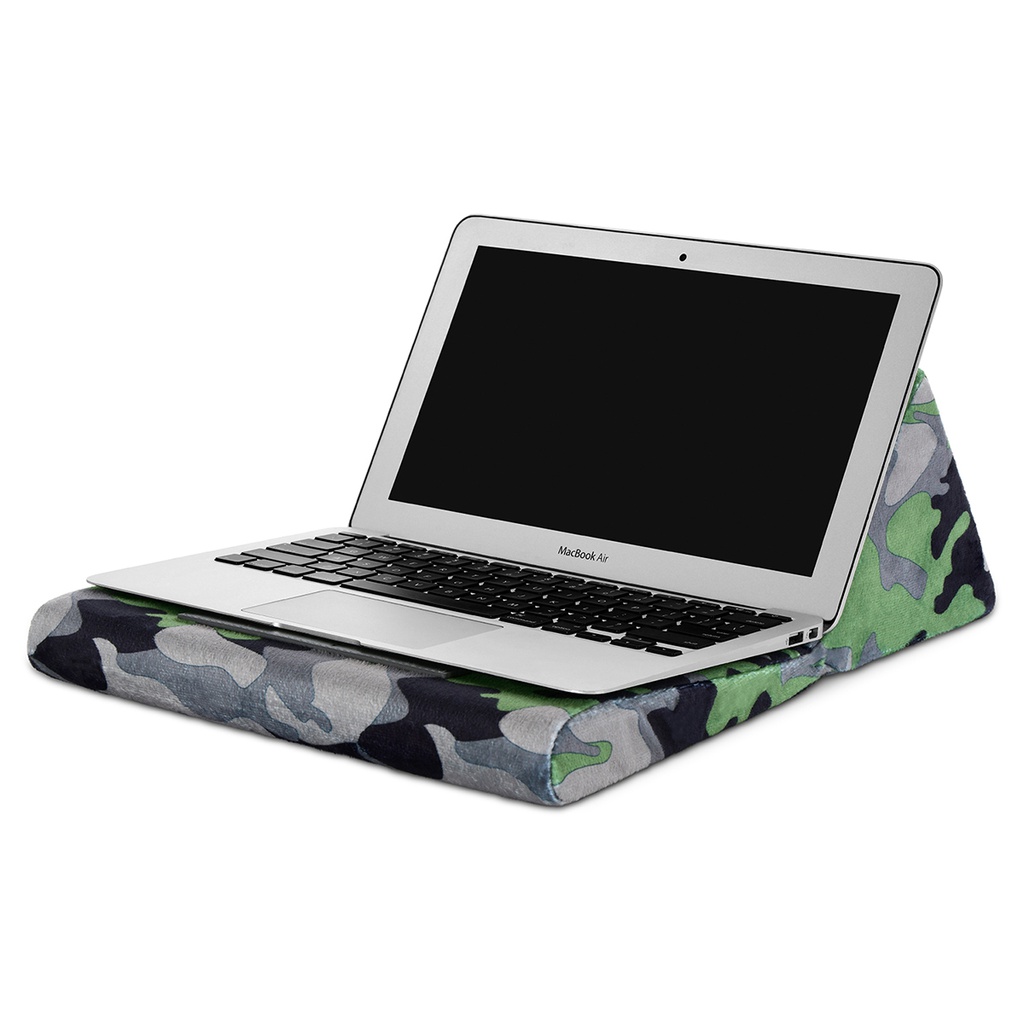 Green Camo Tablet Pillow