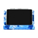 Blue Tie Dye Tablet Pillow