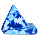 Blue Tie Dye Tablet Pillow