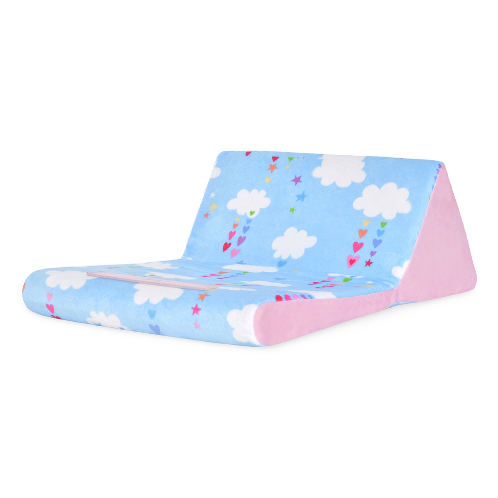 Cheerful Clouds Tablet Pillow