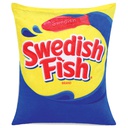 Swedish Fish Packaging Fleece Pillow