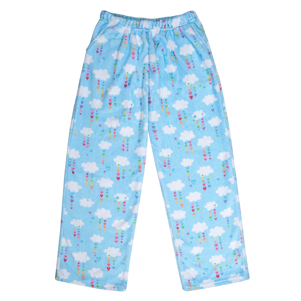 Cheerful Clouds Plush Pants