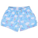 Cheerful Clouds Plush Shorts