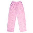 Pink Zebra Plush Pants