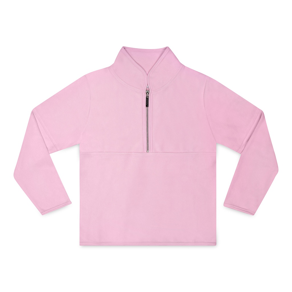 Pink Half Zip Pullover