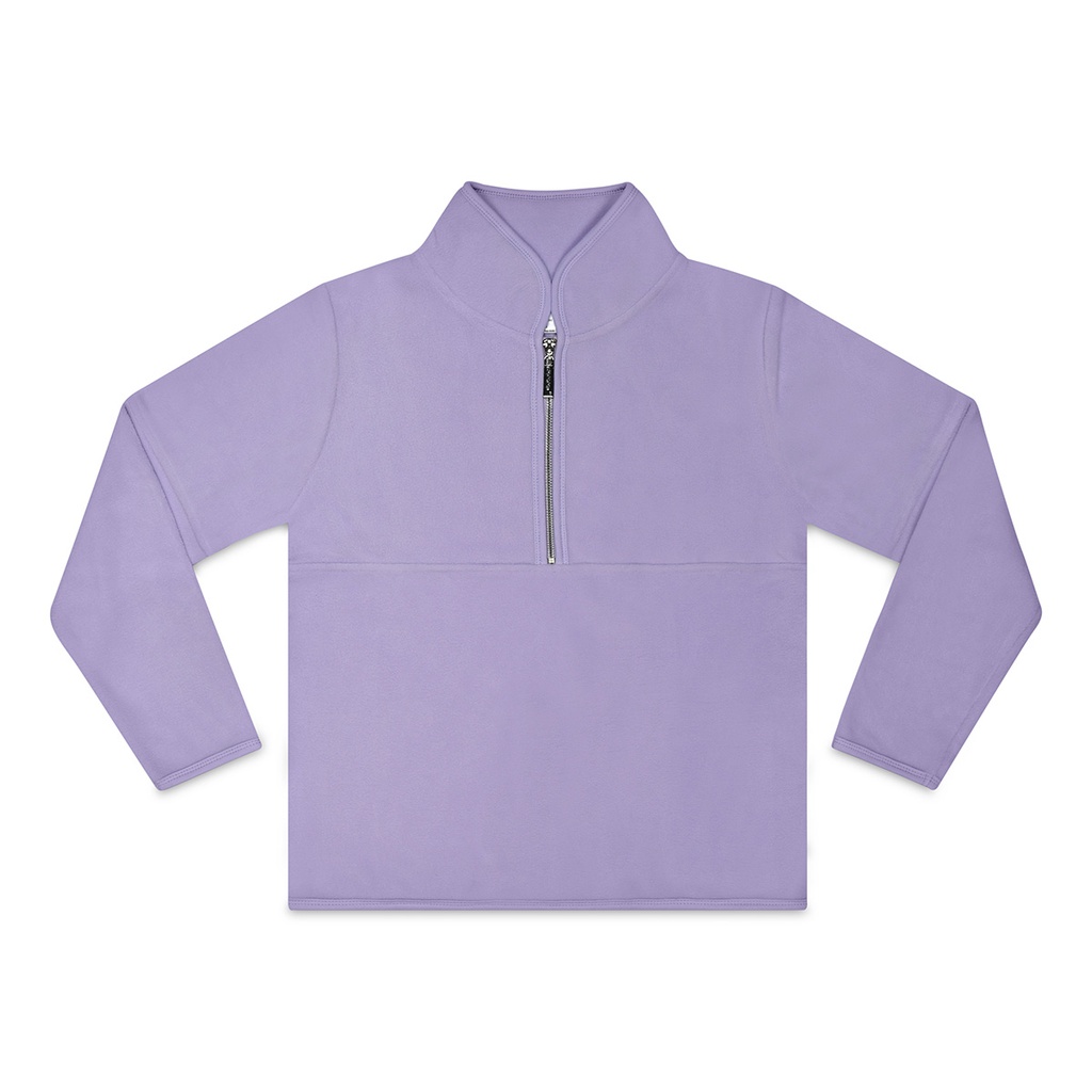 Lavender Half Zip Pullover