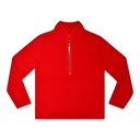 Red Half Zip Pullover
