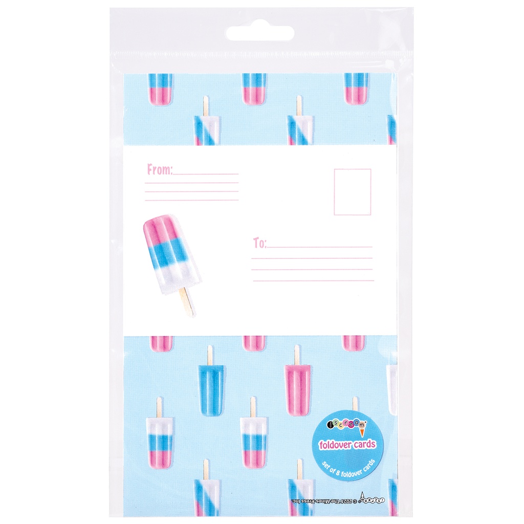 Ice Pop Foldover Cards