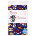 Superhero Foldover Cards
