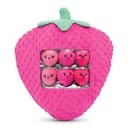 Strawberry Packaging Fleece Pillow