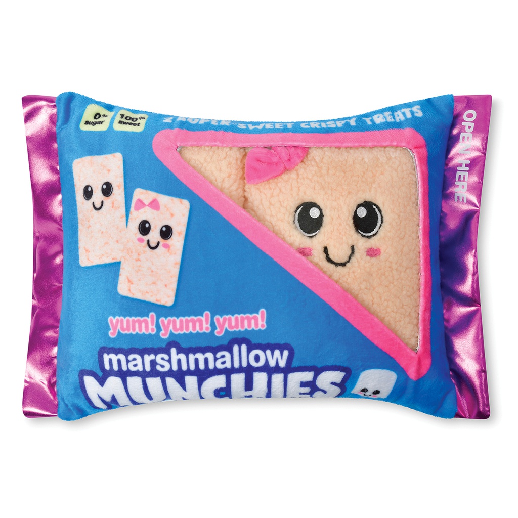Munchies Packaging Fleece Pillow