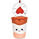 Pudding Snack Fleece Pillow