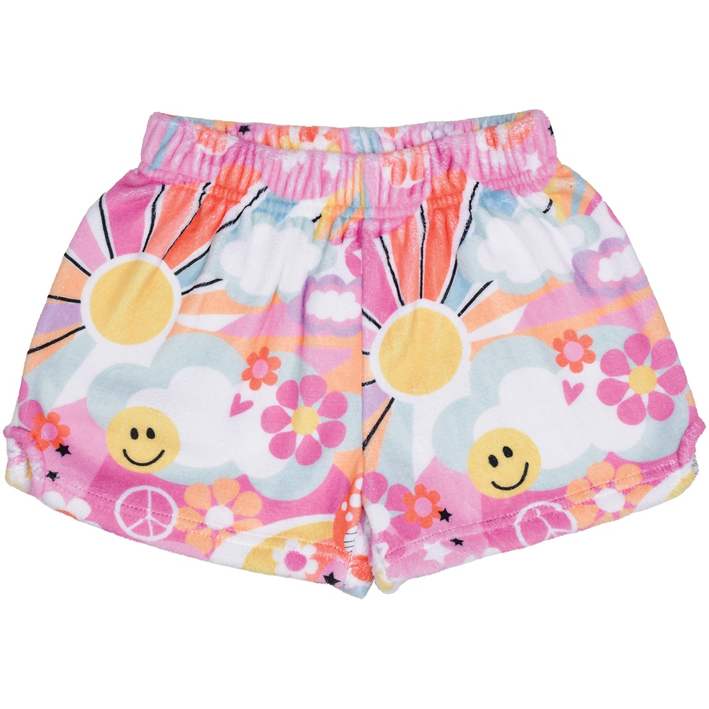 Feeling Groovy Plush Shorts